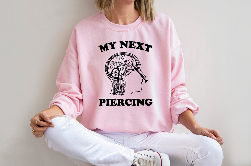 Lobotomy T-Shirt – 'My Next Piercing' Graphic Tee