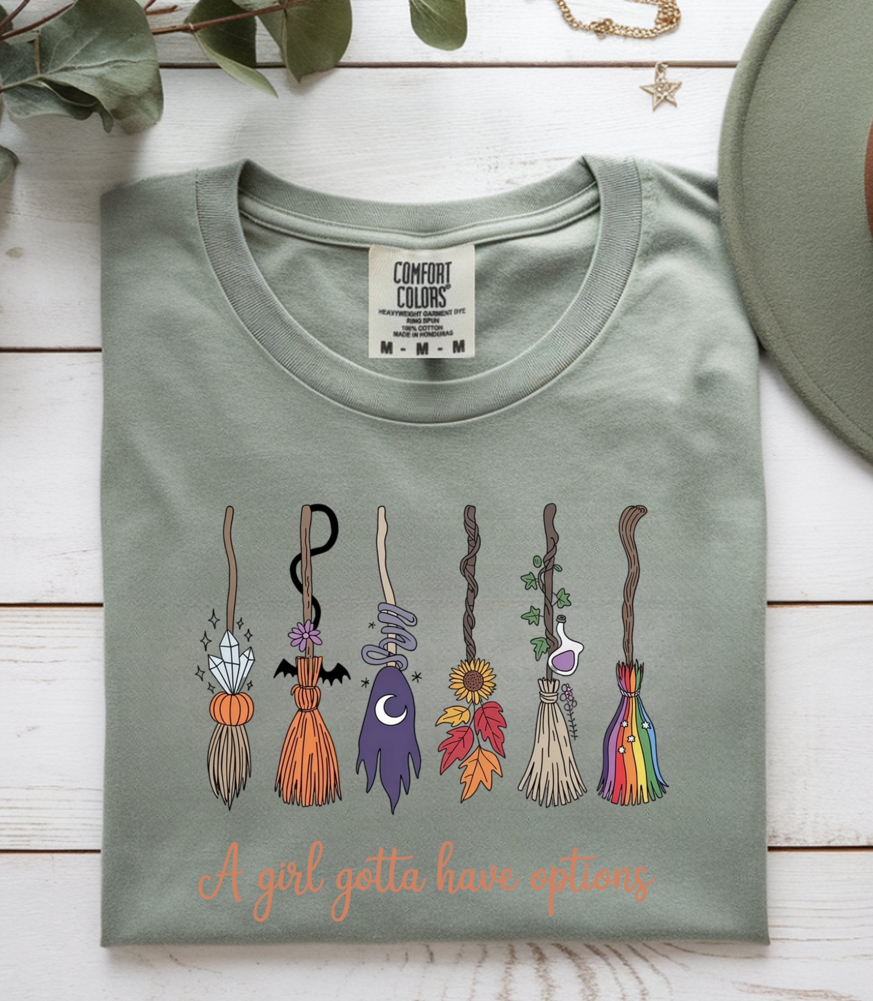 A Girl Gotta Have Options Halloween Shirt for Women
