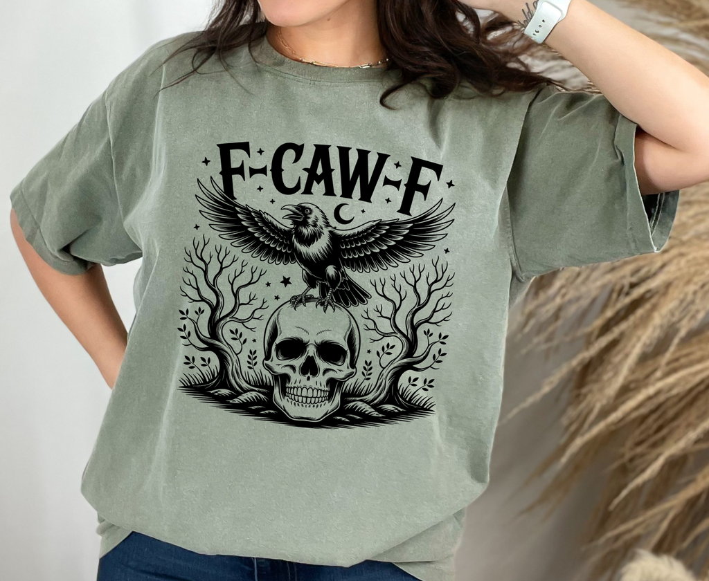 F-Caw-F Black Crow T-Shirt & Sweatshirt Collection