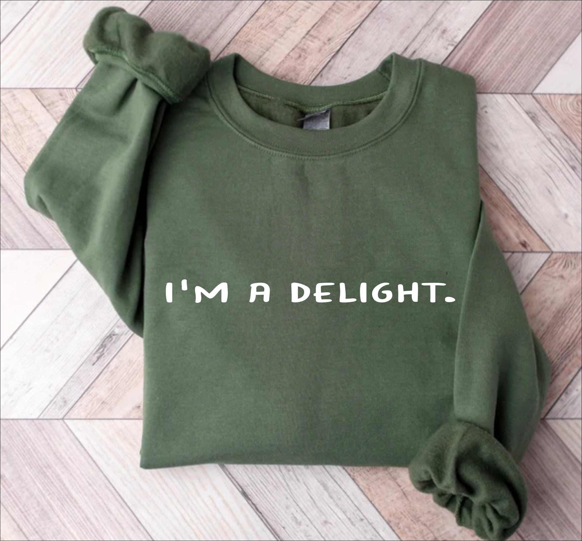 "I'm A Delight" Sarcastic Quote T-Shirt - Sassy Aesthetic Graphic Tee