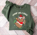 Looking Like a Snack T-Shirt – Christmas Graphic Tee