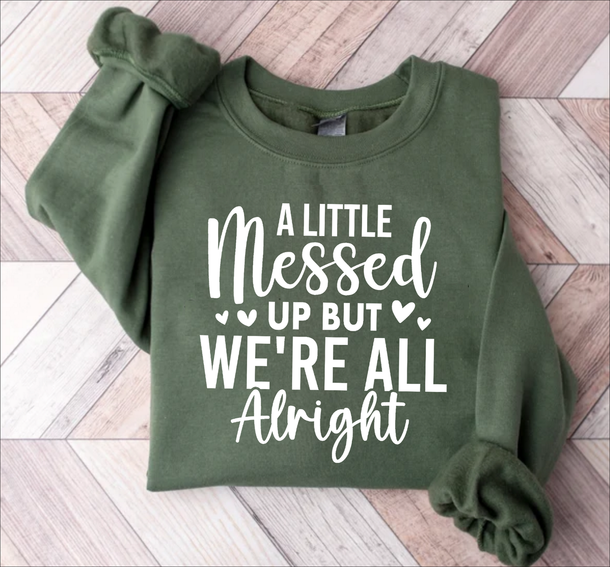 A Little Messed Up T-Shirt – Casual Graphic Tee