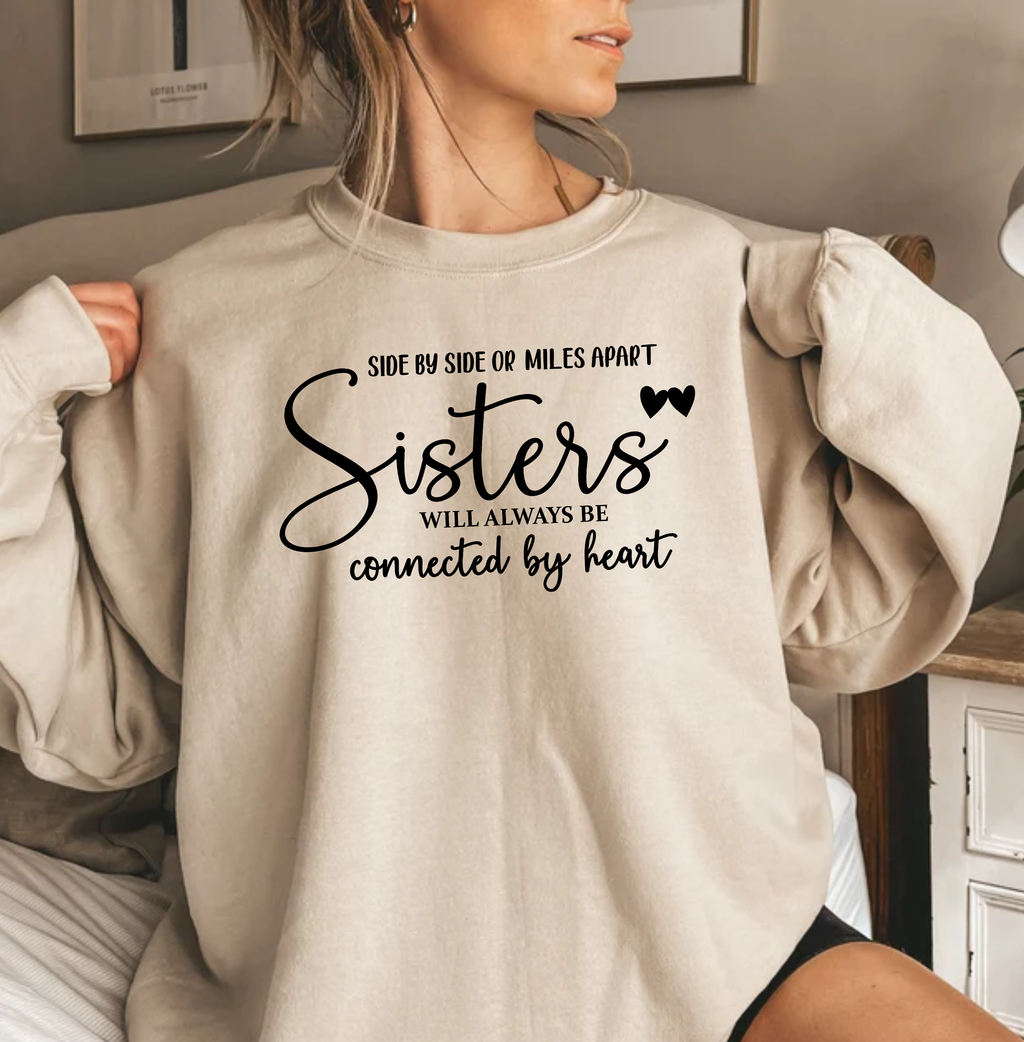 Sisters Sweatshirt, Best Sisters Crewneck, Gift for Sisters--