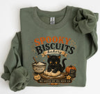 Spooky Biscuits Bakery Shirt – Halloween Sweatshirt