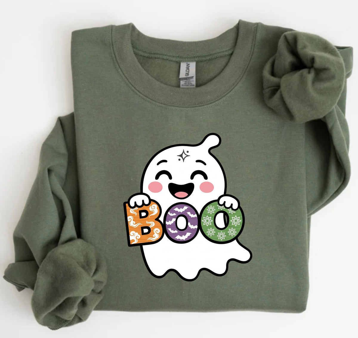 Cute Ghost Boo T-Shirt – Adorable Spirit Graphic Tee