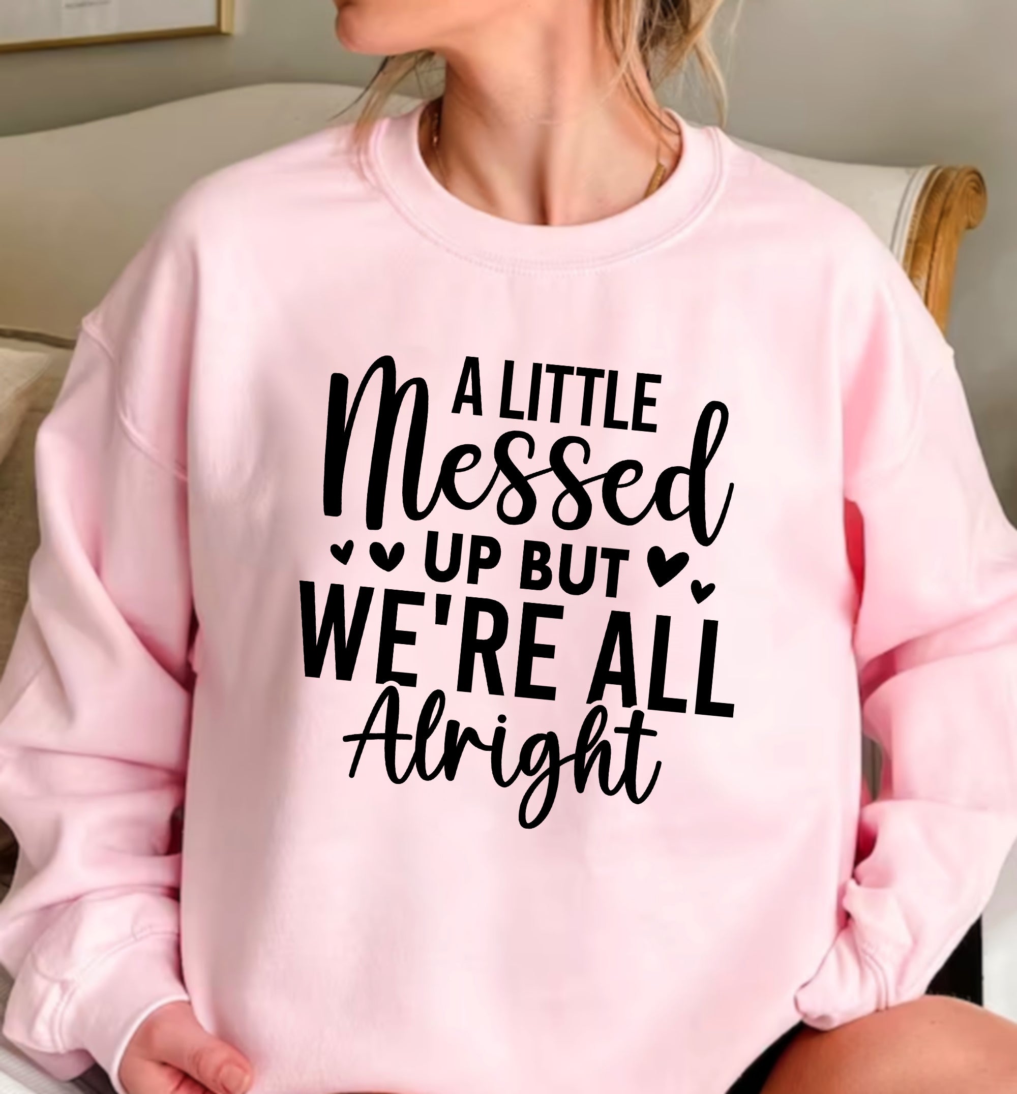 A Little Messed Up T-Shirt – Casual Graphic Tee