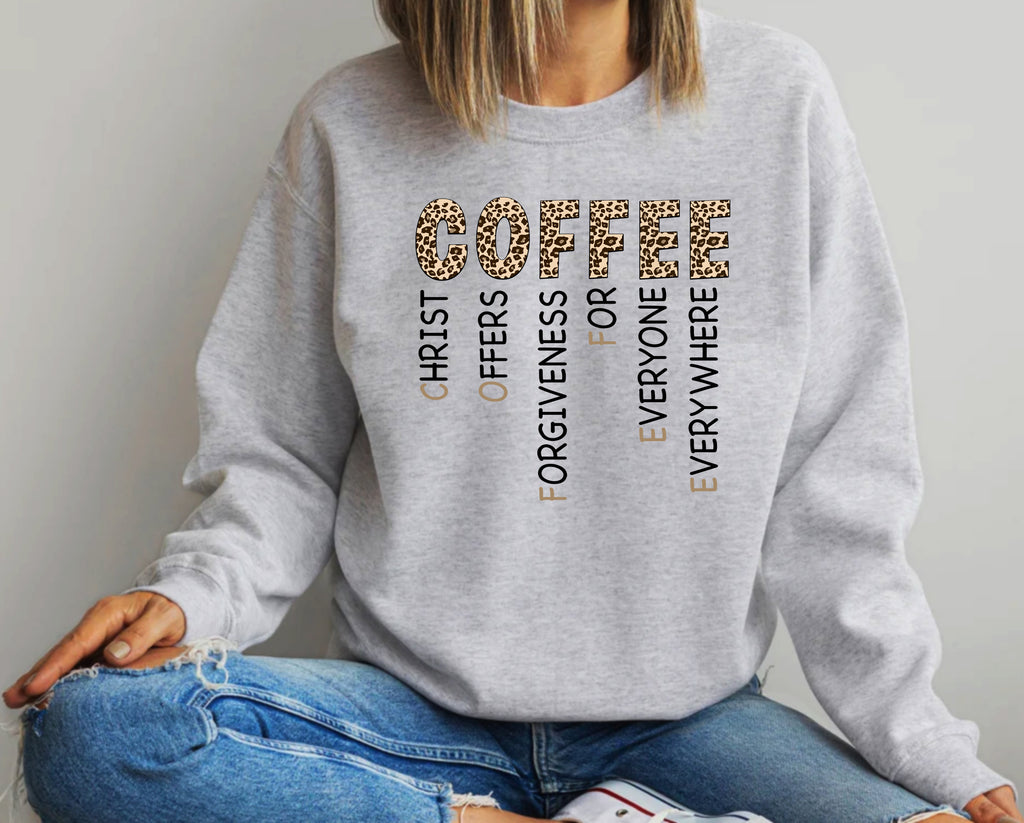 Christian Coffee T-Shirt | Faith Message Apparel