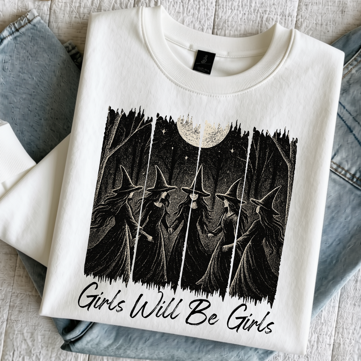 Girls Will Be Girls Halloween Shirt | Funny Graphic Tee