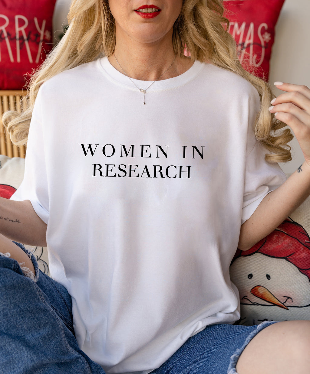 Women in Research T-Shirt | Empowering STEM Academic Graphic Tee