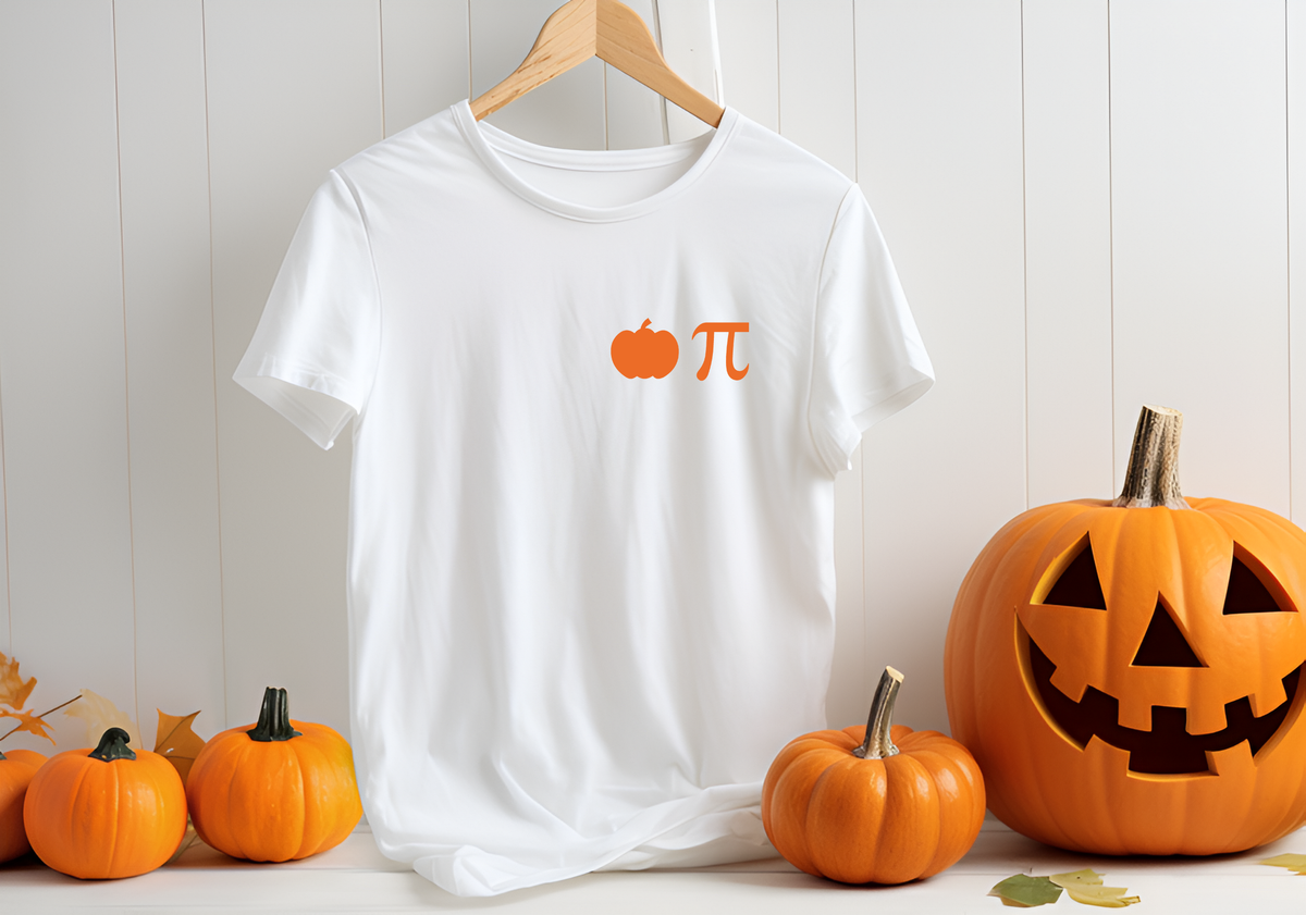 Pumpkin Pi T-Shirt – Halloween Math Humor Tee