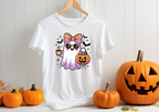 Cute Ghost Bow T-Shirt & Sweatshirt | Kawaii Halloween