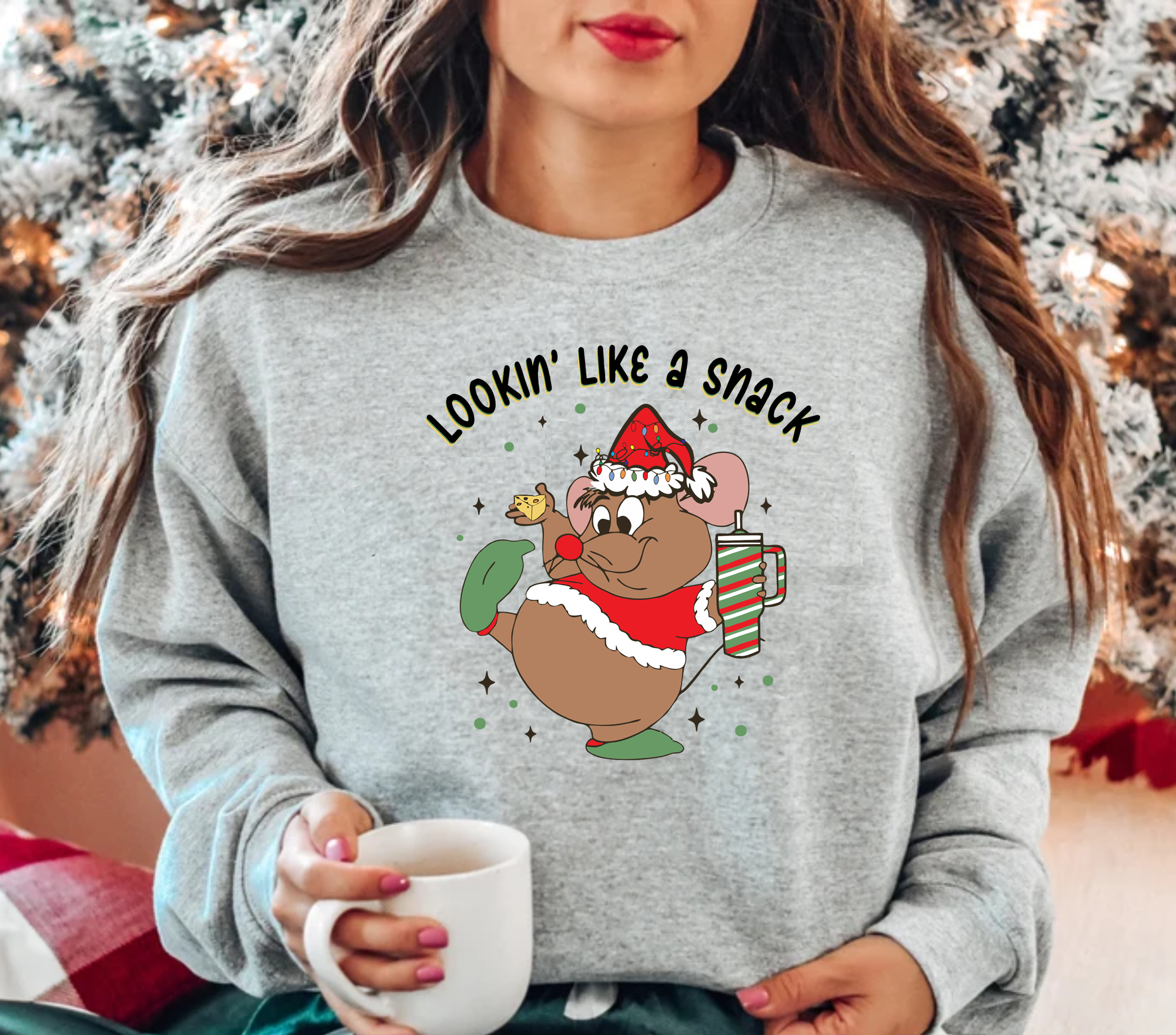 Looking Like a Snack T-Shirt – Christmas Graphic Tee