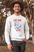 Cat Dad Club T-Shirt – Life is Short Spoil Your Cat