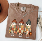 Retro Patchwork Ghosts Comfort Colors T-Shirt