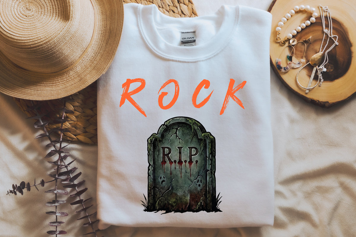 Rock Paper Scissors Halloween T-Shirt & Sweatshirt