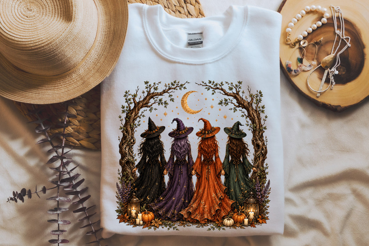 Witch Coven Halloween T-Shirt & Sweatshirt Collection