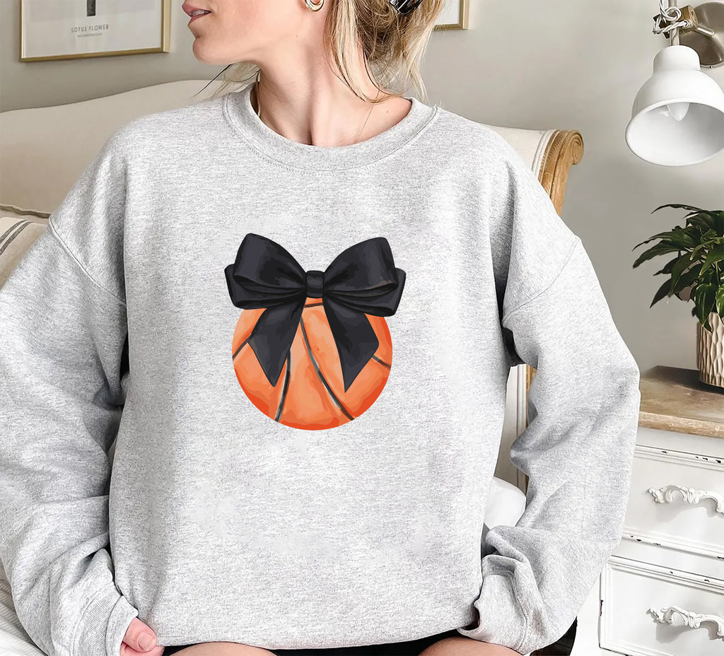 Basketball Coquette Bow T-Shirt & Sweatshirt Collection