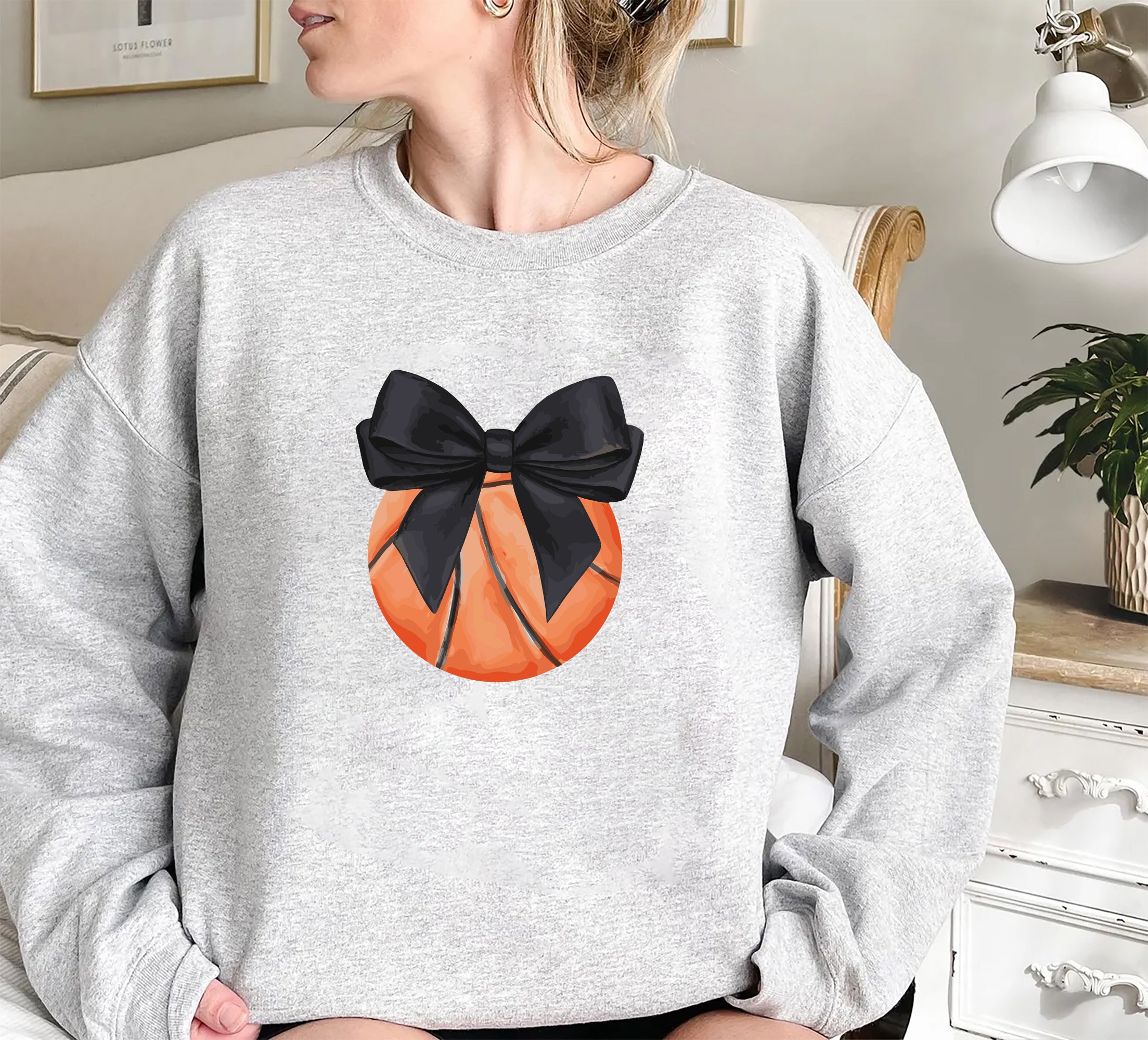 Basketball Coquette Bow T-Shirt & Sweatshirt Collection
