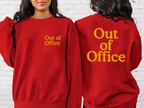 Out of Office T-Shirt – Casual Graphic Tee for Work-Life Balance